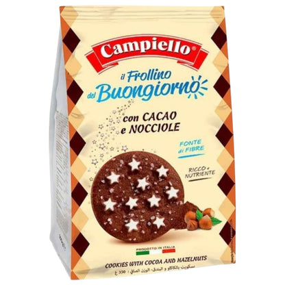 Campiello Shortbread Cookies with Cocoa & Hazelnuts