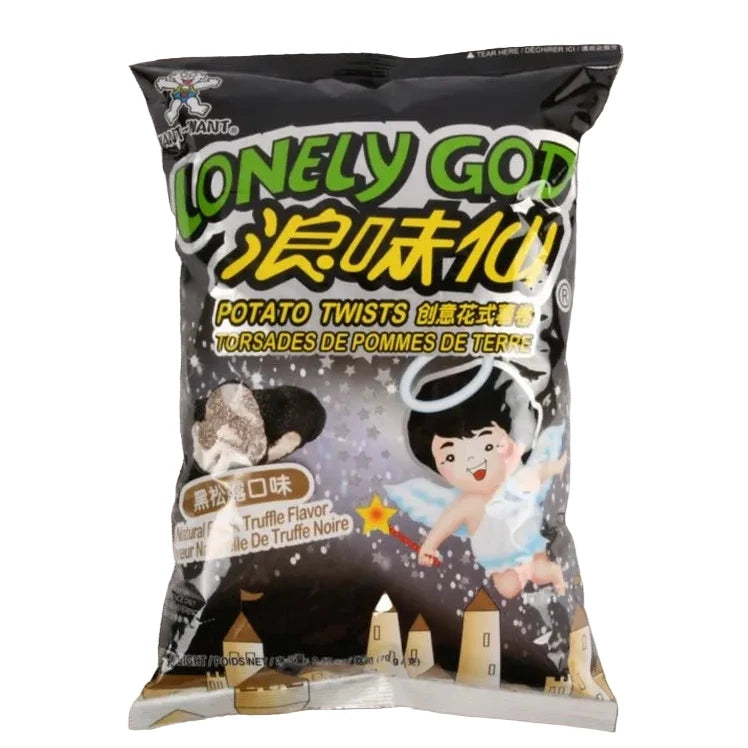 Potato twist black truffle flavor